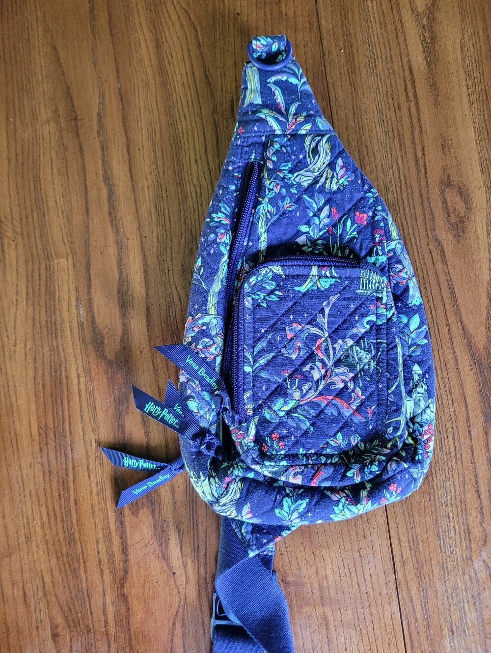 Vera Bradley x Harry Potter Sling Backpack Bag Retired Forbiden Forest.